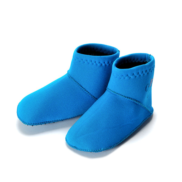 Botines de neopreno matronatación para bebé azul