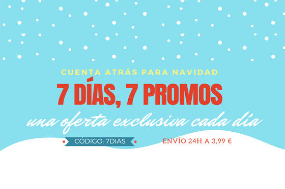 Ofertas especiales de Navidad: 7 días, 7 promos