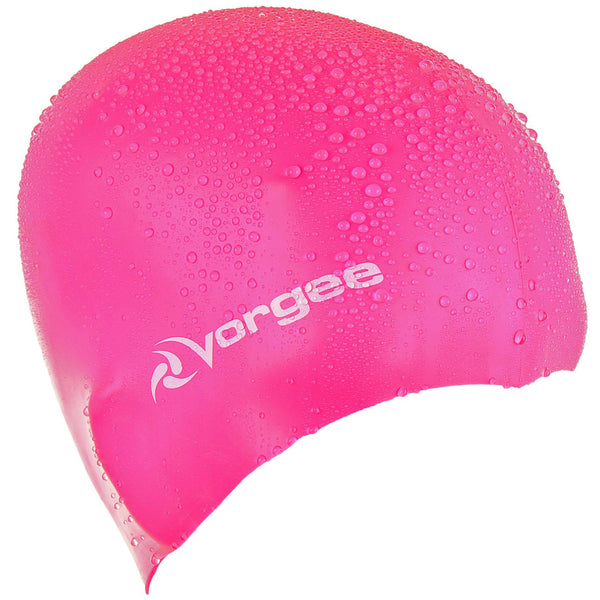 Gorro de natación de silicona Superflex fucsia