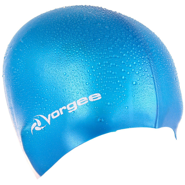 Gorro de natación de silicona Superflex azul