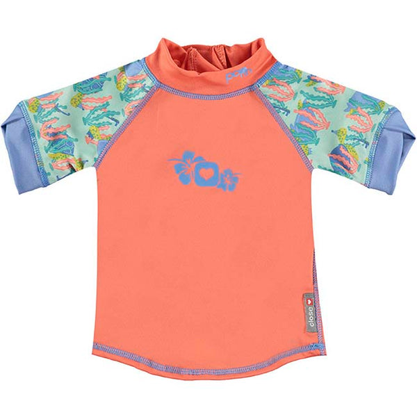 Camiseta con protección solar uv bebé turtle