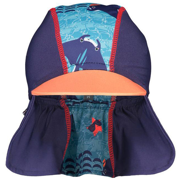 gorra solar uv bebé manta ray