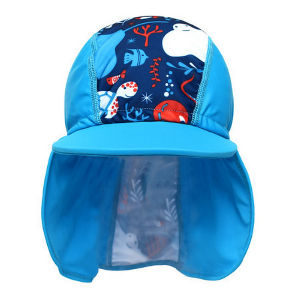 Gorra solar para bebé Under the Sea