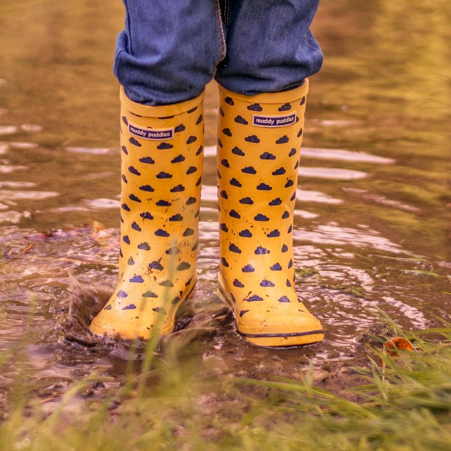 Botas de agua unisex nubes n mero 22 Va de pekes
