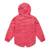 Chaqueta impermeable niña EcoSplash Pink Leaf
